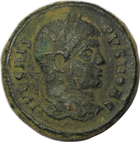 Монета Нуммий 321-324 Крисп, цезарь Римская Империя
