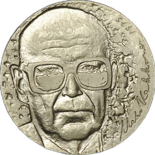 Монета 10 марок 1975 75 лет со дня рождения президента Урхо Кекконен Финляндия