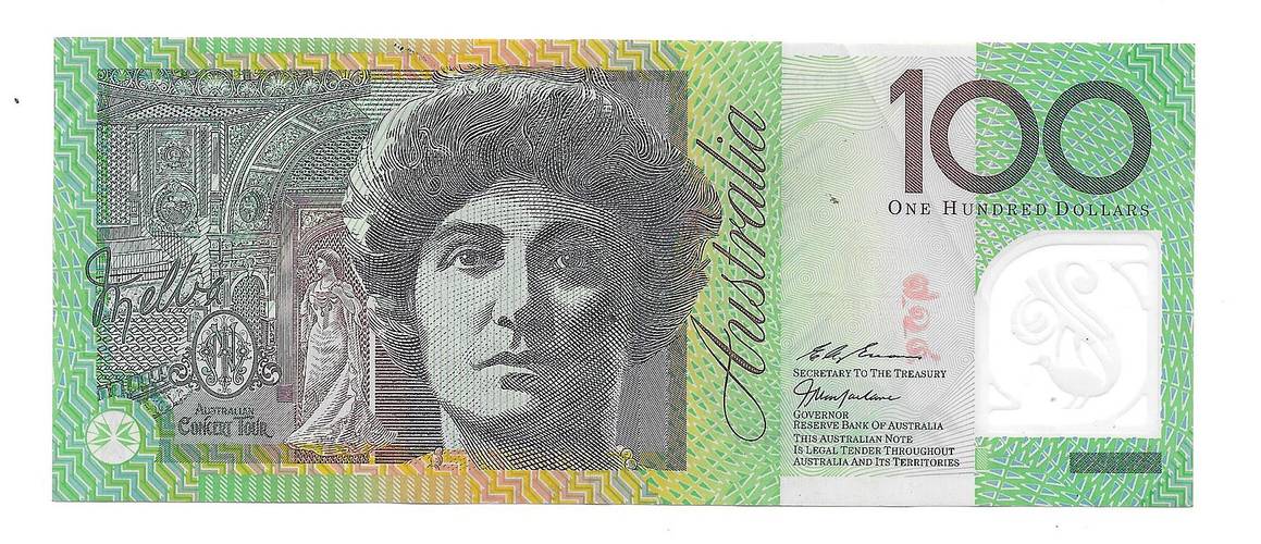 Банкнота 100 долларов 2002-2012 Австралия
