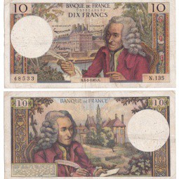 Банкнота 10 франков 1965 Франция