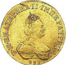Монета Червонец 1796 СПБ