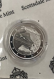 Монета 2 доллара 2018 Доминика Восточные Карибы