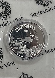 Монета 2 доллара 2018 Гренада Восточные Карибы