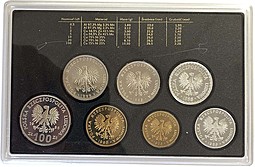 Набор монет Польши 1986 года PROOF