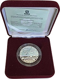 Монета 1000 франков КФА 2014 ММД Знаки зодиака - Весы Габон