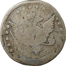 Монета 15 копеек 1764 (?) ММД