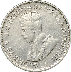 Монета 3 пенса 1936 Австралия