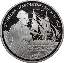 Монета 25 фунтов 1986 Острова Святой Елены и Вознесения