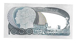 Банкнота 1000 эскудо 1980 Португалия