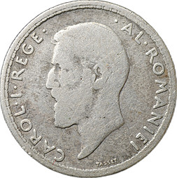 Монета 50 бань 1910 Румыния