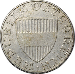 Монета 10 шиллингов 1958 Австрия