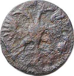 Монета Полушка 1720