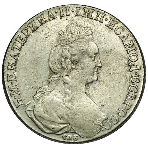 Монета 1 Рубль 1778 СПБ ФЛ