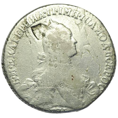 Монета Полтина 1764 СПБ TI СА