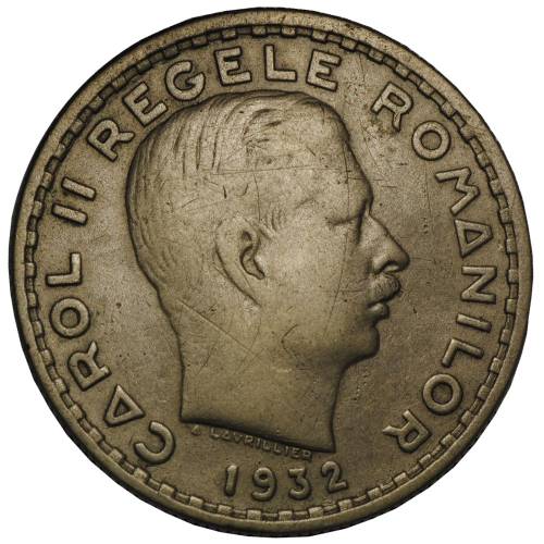 Монета 100 лей 1932 Румыния