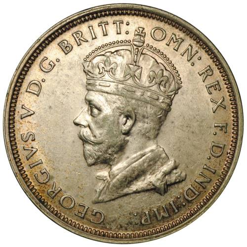 Монета 1 флорин 1927 Австралия