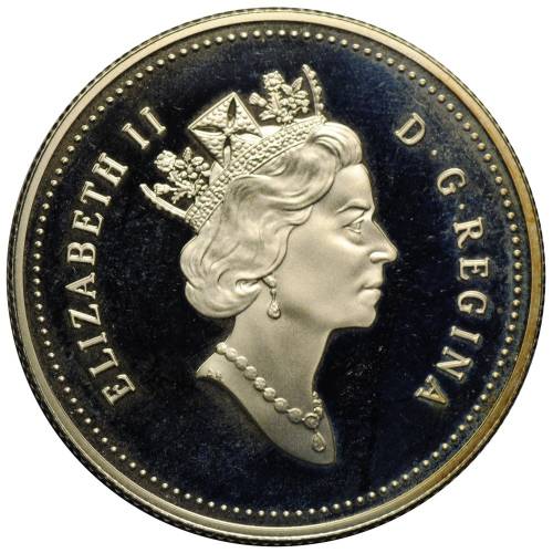 Монета 50 центов 1996 Канада