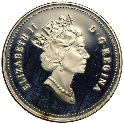 Монета 50 центов 1999 Канада