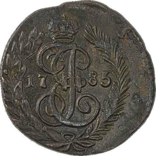Монета Полушка 1785 КМ