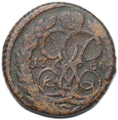 Монета Денга 1760