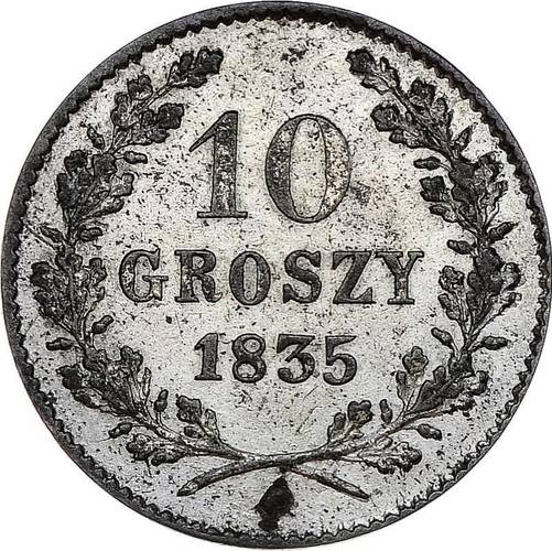 Монета 10 грошей 1835 Город Краков