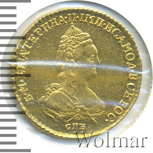 Монета 2 рубля 1786 СПБ