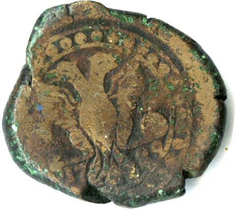 Монета Бисти 1789 Грузинские монеты