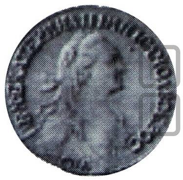 Монета Гривенник 1782 СПБ
