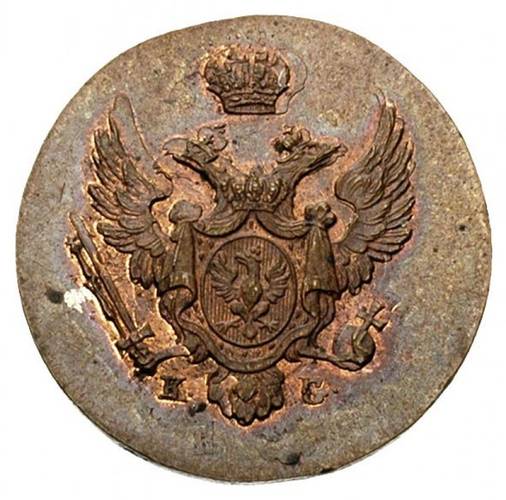 Монета 1 грош 1833 KG Для Польши