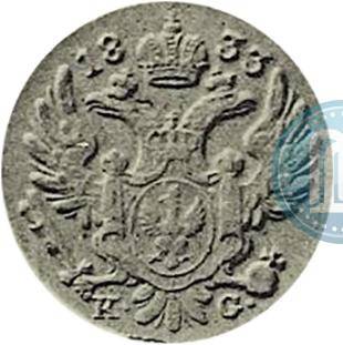 Монета 10 грошей 1833 KG Для Польши новодел