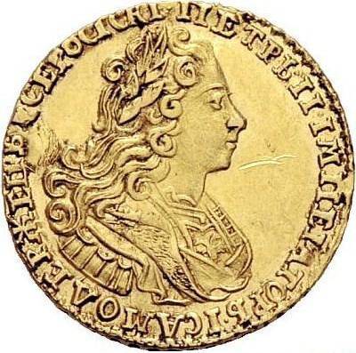 Монета 2 рубля 1728