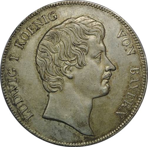 Монета Кроненталер 1831 Людвиг I Бавария
