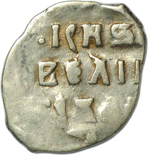 Монета Денга Иван IV Грозный W Тверь