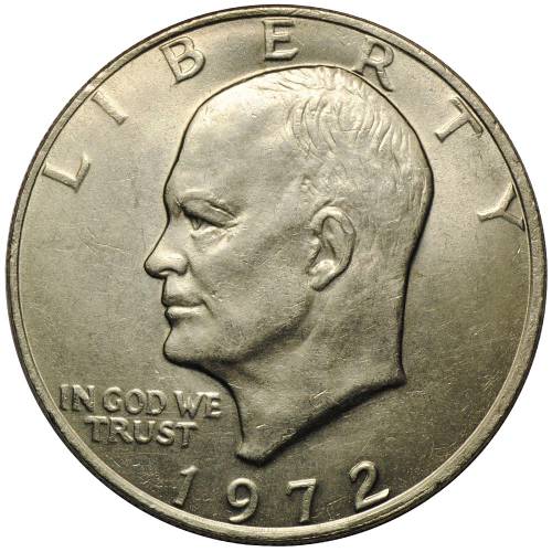 Монета 1 доллар 1972 США