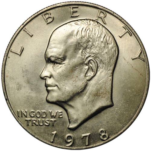 Монета 1 доллар 1978 США
