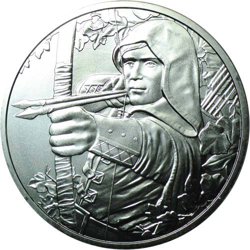 Монета 1,5 евро 2019 Робин Гуд Австрия