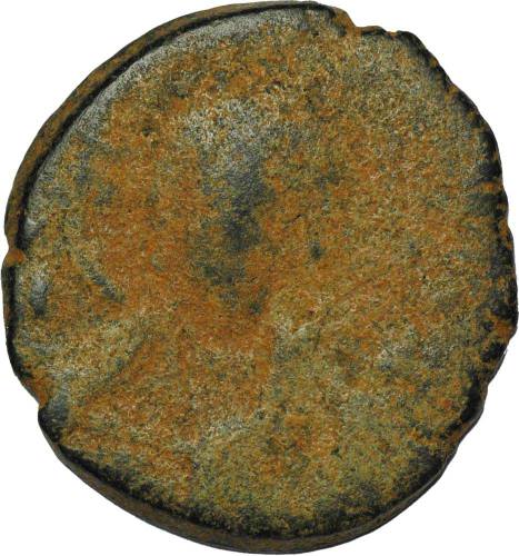Монета Фоллис 1078-1081 Никифор III Византийская Империя