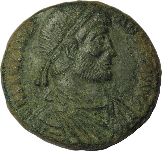 Монета Майорина 360-363 Юлиан II Отступник Римская Империя