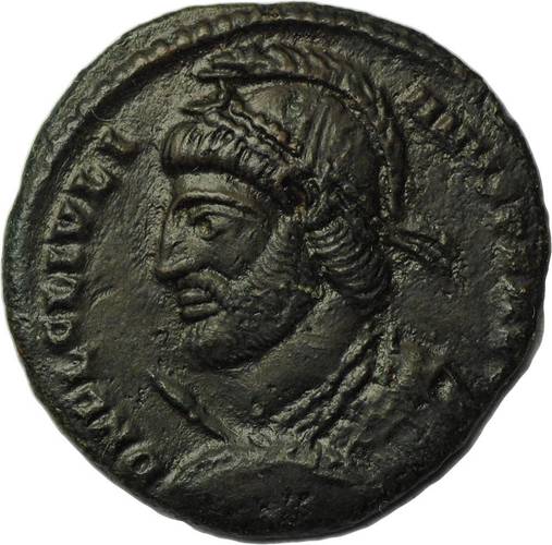 Монета Фоллис 361-363 Юлиан II Отступник Римская Империя