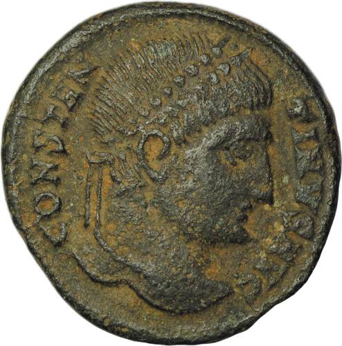 Монета Нуммий 309-337 Константин I Римская Империя