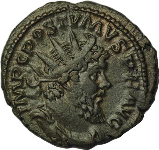 Монета Антониниан 260-269 Постум Римская Империя