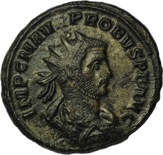 Монета Антониниан 277 Проб Римская Империя
