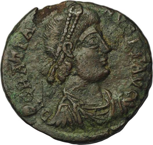 Монета Майорина 378-383 Грациан Римская Империя