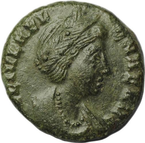 Монета Нуммий 325-329 Елена, мать Константина Великого Римская Империя
