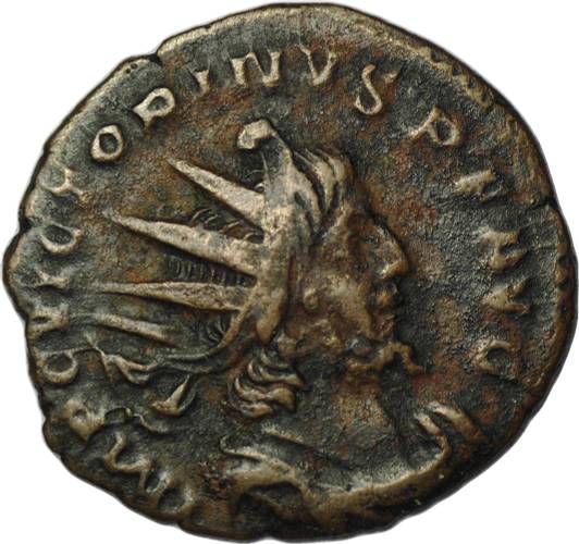 Монета Антониниан 268-270 Викторин Римская Империя