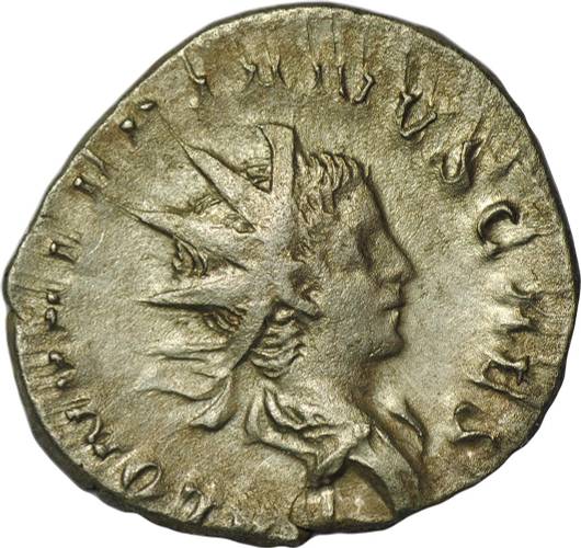 Монета Антониниан 258-260 Салонин Римская Империя
