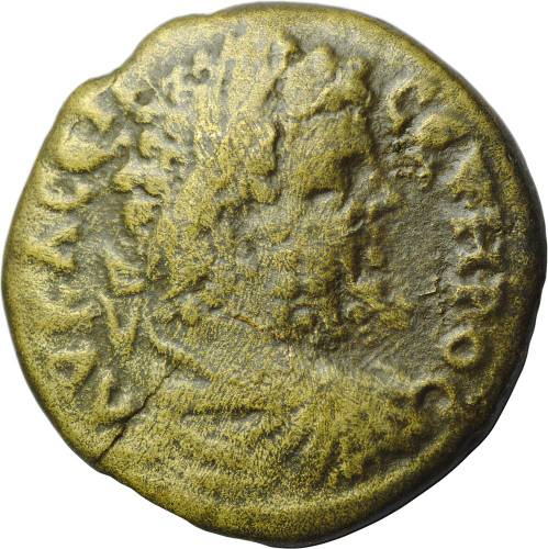 Монета 5 ассариев 193-211 Септимий Север Римская Империя, провинция Мезия