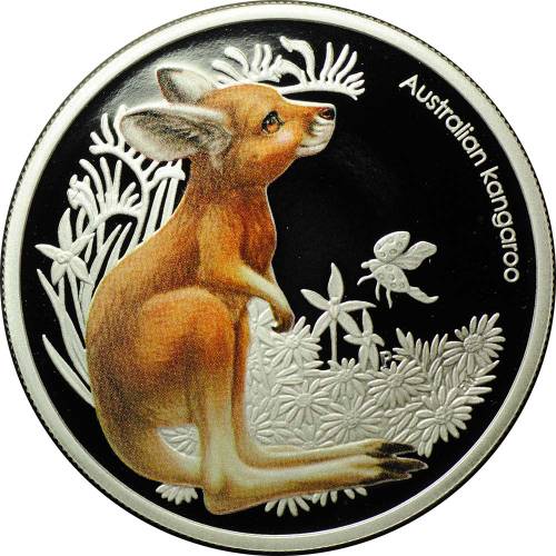 Монета 50 центов 2010 Австралийский кенгуру Bush Babies Австралия