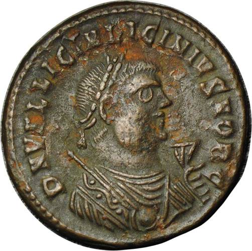 Монета Антониниан 308-324 Лициний I Римская Империя