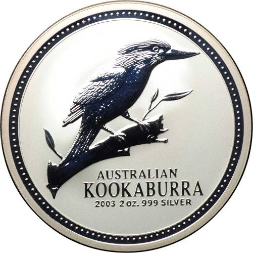 Монета 2 доллара 2003 Австралийская кукабарра Австралия